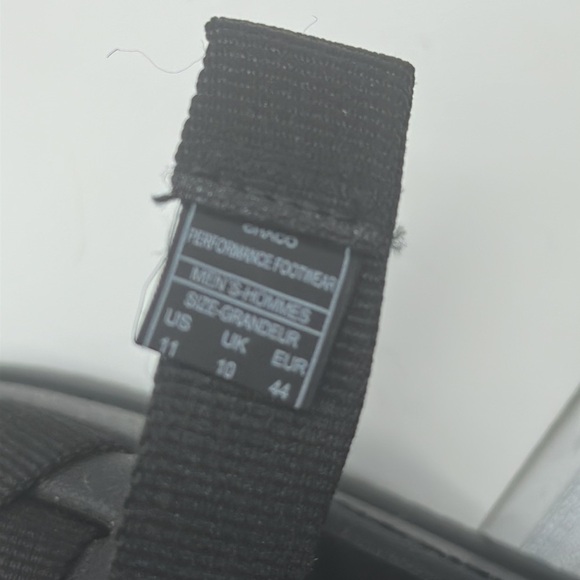 CHACO Black Chillos Sport Rubber Adjustable Strap Sandals Size 11 - Picture 10 of 10